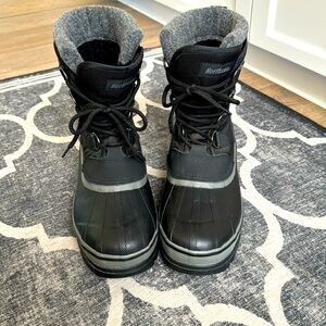 NORTIV 8 Men's Snow Boots Insulated Waterproof Winter Ski Outdoor Boots 8 NWOB